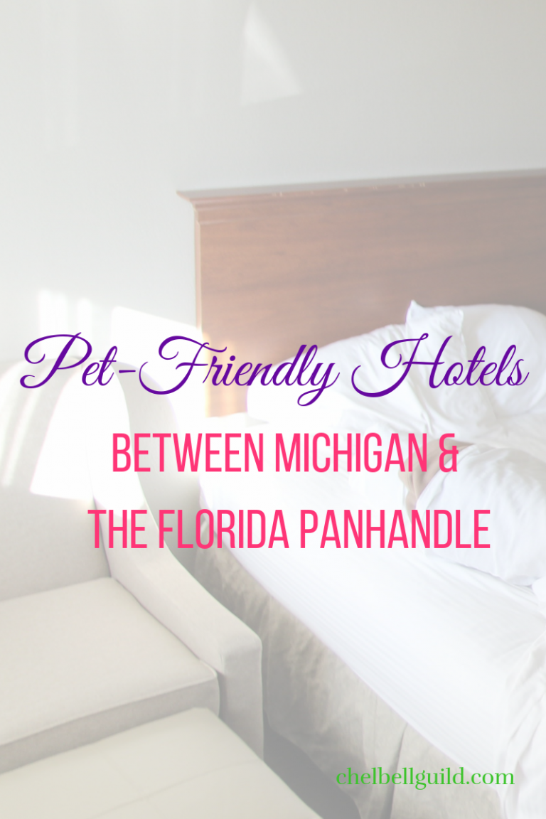 Pet-Friendly Hotels Between Michigan & the Florida Panhandle