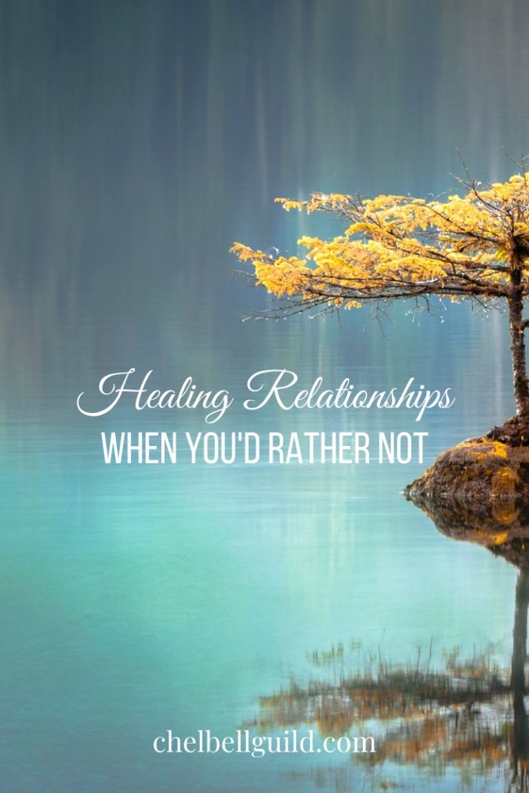 Healing Relationships When You’d Rather Not